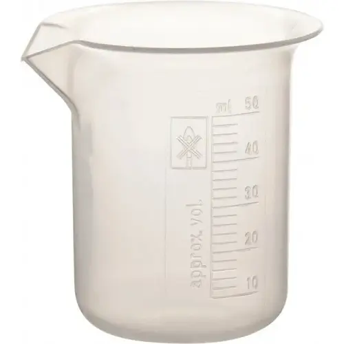 Dynalon Labware 222075-0050 50 ml Polypropylene Griffin-Style Beaker