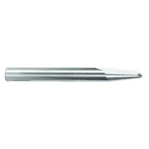 Melin Tool 17630 Tapered End Mill: 10 degree per Side, 3/16" LOC, 2 Flutes, Solid Carbide