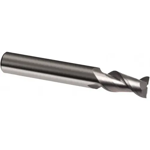 Guhring 9033090060000 Square End Mill: 0.2362" Dia, 0.3937" LOC, 0.2362" Shank Dia, 2 Flutes, Solid Carbide Bright/Uncoated