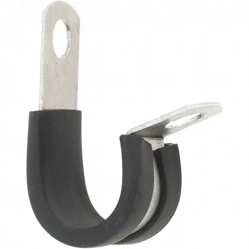 Au-Ve-Co Products 17364-XCP15 Cushion Clamp: 1/2" Tube, Aluminum, Blue & Silver - pack of 15