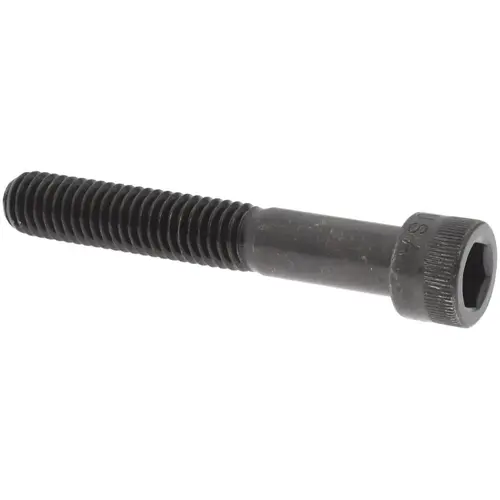 MSC 37C250KCS Socket Cap Screw: 3/8-16, 2-1/2" Length Under Head, Socket Cap Head, Hex Socket Drive, Alloy Steel, Black Oxide Finish
