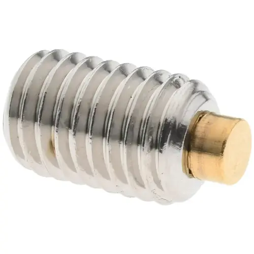 Value Collection BT-1428-375-SS Set Screw: 1/4-28 x 3/8", Soft Tip Point, Stainless Steel, Grade 18-8