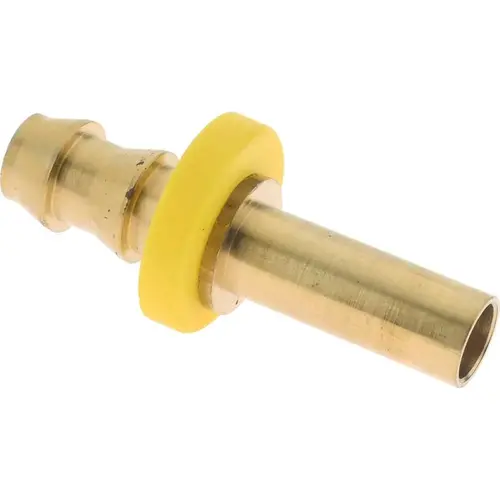 DIXON VALVE 2940606C Barbed Push-On Hose Rigid Tube Shank: Brass, 3/8" Barb