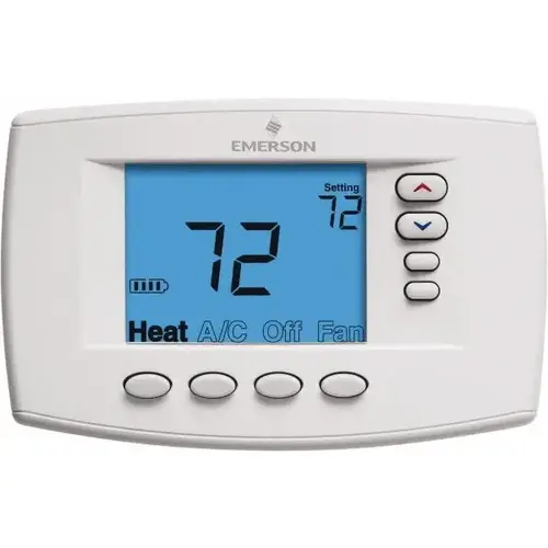 White Rodgers 1F95EZ-0671 45 to 99 degreeF, 4 Heat, 2 Cool, Premium Residential Digital 7 Day Programmable Universal Multi-Stage or Heat Pump Thermostat