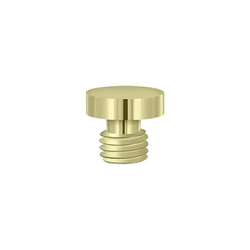 Deltana DSBU3-UNL Button Tip in Unlacquered Brass