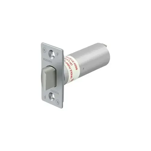 GR2 Reg. Latch Pass/Priv, 3 3/4" in Brushed Chrome