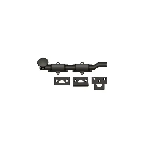 Deltana FPG610B/B 6" Surface Bolt w/ Off-set, HD