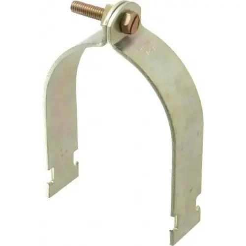 THOMAS & BETTS 702 3 1/2 3-1/2" Pipe, 1/8 Gauge" Pipe or Conduit Clamp