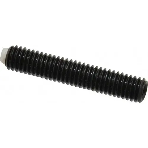 J.W. Winco 913.3-M6-32-KU Set Screw: M6 x 1.00 x 32 mm, Soft Tip Point, Steel, Grade 5.8