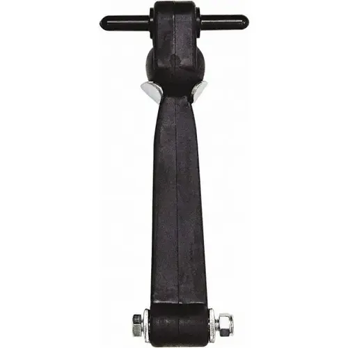 BUYERS PRODUCTS COMPANY WJ208 Hood Door Latch: 7.13" OAL, 3.44" OAW, 1.38" OAH, Rubber, Plain Finish