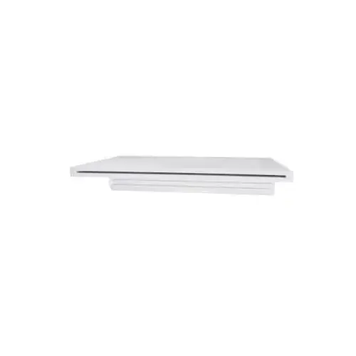 CMP 25577-330-900 Waterfall 36" Sheer, 9" Lip White