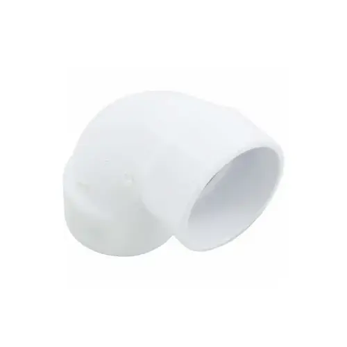 2"s Pvc Sweep 90 Ell White
