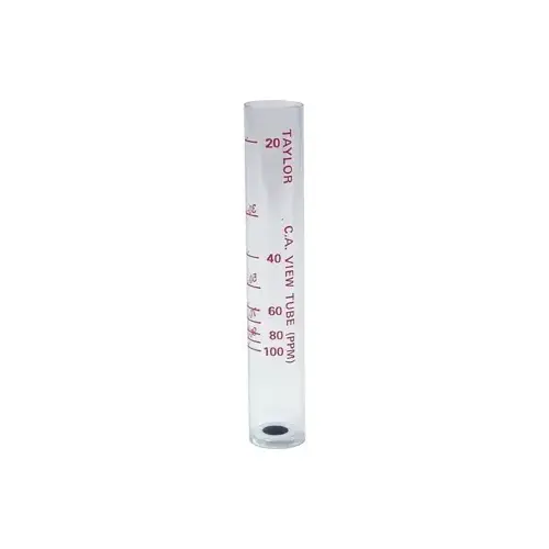 TAYLOR 9193 Plastic Graduated Plastic Test Tube For Cyanuric Acid 20-100 Ppm