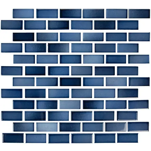 Glasstel Indigo 1 X 2 Tile