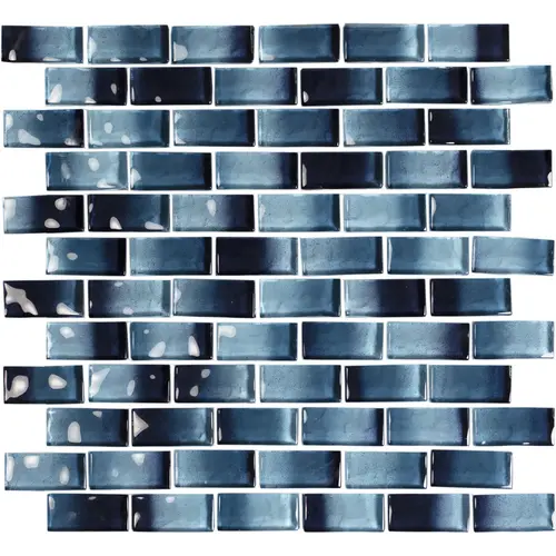 TileXpressions PB-XIB5 Waterfall Caribbean Blue 1 X 2 Tile