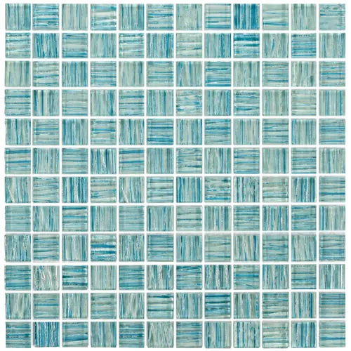 TileXpressions TX-TAQ1 Tsunami Aquamarine 1 X 1 Tile