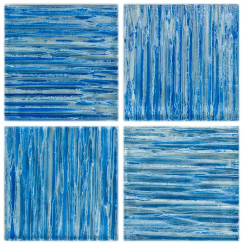 TileXpressions TX-TBL3 Tsunami Blue 3 X 3 Tile