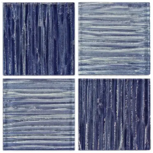 TileXpressions TX-TMCS3 Tsunami Mix Cobalt / Sky 3 X 3 Tile