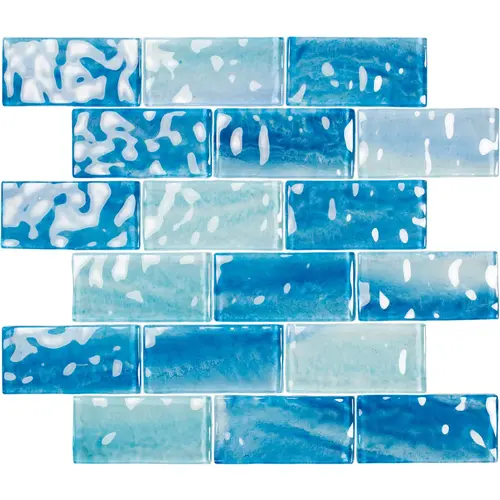 TileXpressions TX-TCS2X4 Tropical Cerulean Sky 2 x 4 Tile