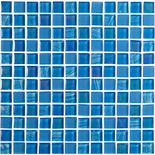 TileXpressions TX-WPB1X1 Waves Persian Blue 1 X 1 Tile