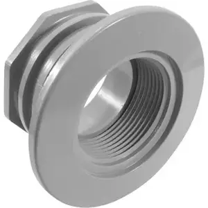 CMP 25523-101 Gunite 1.5" FIP Pool Fitting, Med Gray