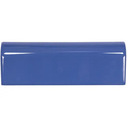 Custom Mosaics BULL-CB TILE 2X6 BULLNOSE COLONIAL BLUE MUDCAP