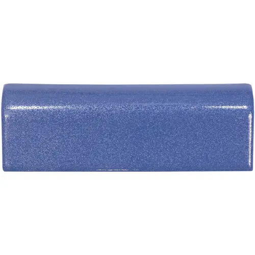 Custom Mosaics BULL-CBSR TILE 2X6 COLONIAL BLUE BULLNOSE MUDCAP SKID RESISTANT