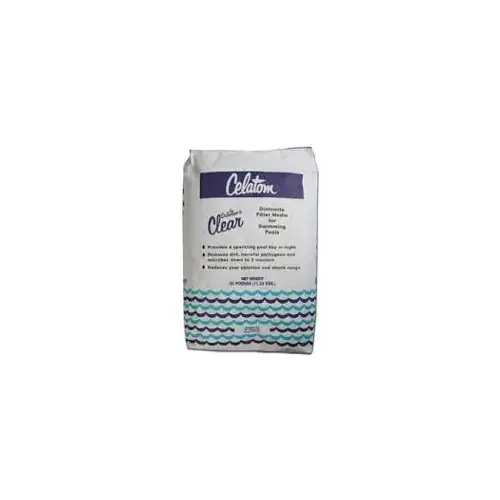 IMERYS PERFORMANCE MINERALS DE-25 D.E. (Diatomaceous Earth) Pool Filter Media - 25lb Bag