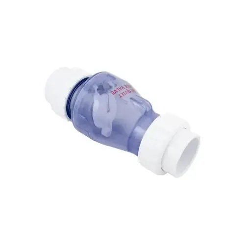 2" CLEAR SWING CK VALVE W/UNIONS (12/BOX)