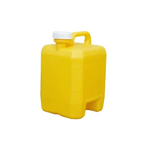 2.5GAL YELLOW JERRY JUG W/CAP 2.5GAL YELLOW JERRY JUG W/CAP (pkg/12)