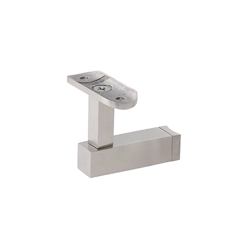 Brushed Stainless Shore Series Post Mounted Hand Rail Bracket