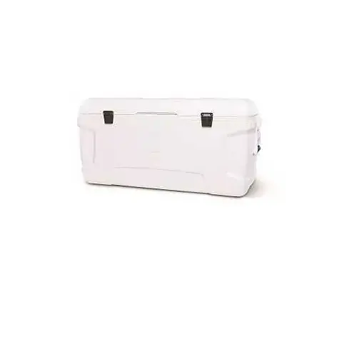 Igloo 50074 Igloo Marine Contour Series 00050074 Hard Cooler, 150 qt Cooler, Plastic, White, 7 days Ice Retention