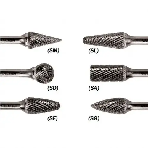 WALTER Surface Technologies 01V023 Abrasive Bur: Taper