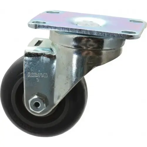 Albion 02XA04031S-XCP20 Swivel Top Plate Caster: Polyurethane, 4" Wheel Dia, 1-1/4" Wheel Width, 350 lb Capacity, 5-1/8" OAH - pack of 20