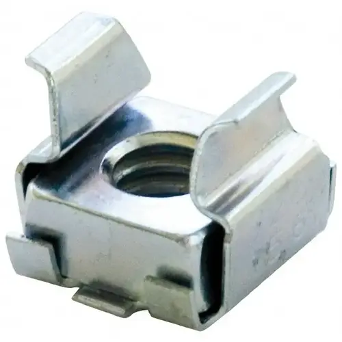 MSC ADVD7969-12133B 1/2-13 Screw, 0.093 to 1/8" Thick, Spring Steel Cage Nut