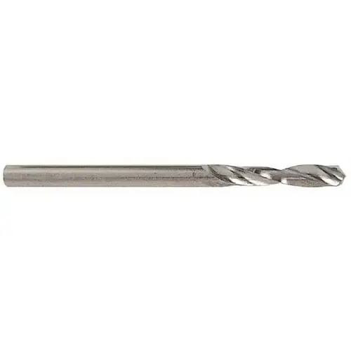 Big Kaiser 40.16004.0040 Micro Drill Bit: 0.0158" Dia, 130 degree Point, Cobalt Bright/Uncoated