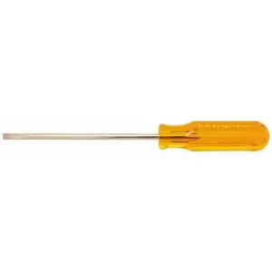 Xcelite by Weller R146N Slotted Screwdriver: 1/4" Width, 10-1/8" OAL, 6" Blade Length