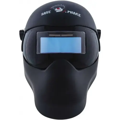 Save Phace 3010288 Welding Helmet: Black, Nylon, Shade 3 to 10, Non-Adjustable Adjustment
