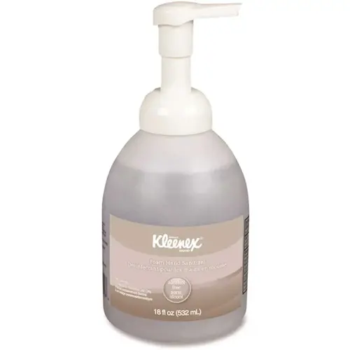 KLEENEX KCC45827EA Kleenex Alcohol-Free Foam Hand Sanitizer, 18 Oz Pump Bottle, Package Of 4
