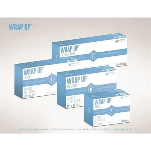 Mcnairn MXL10 Mcnairn Wax Deli Paper 10" X 10.75" Case Of 6,000