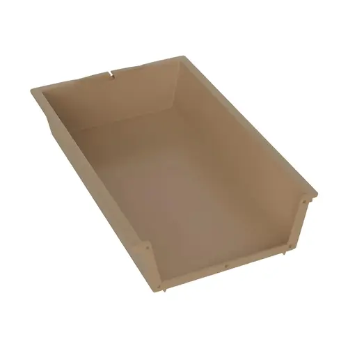 Brixwell 45-91 11-3/4 in. W x 4 in. H Cabinet Drawer Insert Beige