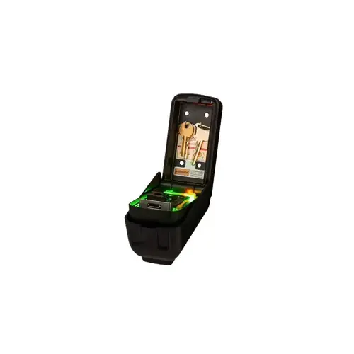 Maximum Security Key Lock Box with Illuminated Buttons, Replaceable CR2032 3-Volt Lithium Battery, 2 Year/2000 Cycle Battery Life, Includes Weather Resistant Cover, Interior Dimensions 3.6" x 2.1" x 0.8"