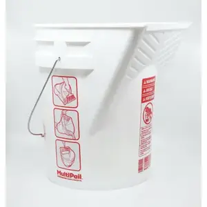 Edge Concepts, LLC. MP005GAL MultiPail Paint & Utility Bucket, 5 Gallons