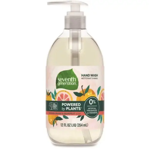 SEVENTH GENERATION SEV22925CT Seventh Generation Natural Hand Wash,mandarinorange&grapefruit,12oz, Carton Of 8