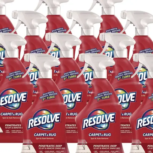 RESOLVE RAC00601CT Resolve Triple Oxi Advanced Trigger Carpet Cleaner, 22 Oz Bottle, Carton Of 12