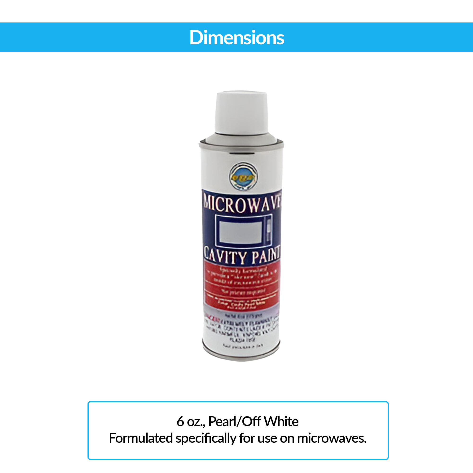 Exact Replacement Parts 98QBP0300 Microwave Spray Paint