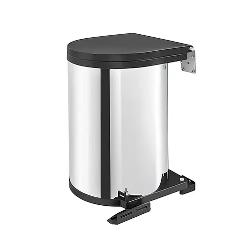 Rev-A-Shelf pivot-Out Waste Container Stainless Steel
