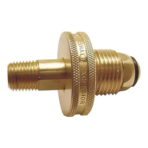 MEC ME1654AR FF SN Pol x 1/4 in. MPT Round Brass Handwheel with Flats