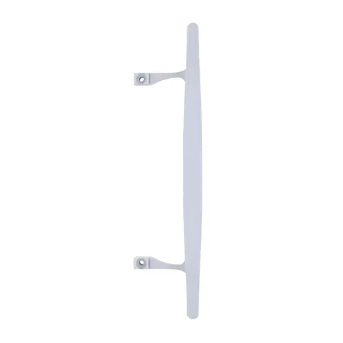 6-5/8" (CTC) Patio Door Die-Cast Chrome Handle White