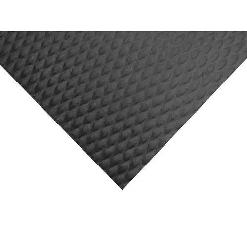 M+A Matting 501312100 M+a Matting Traction Tread Mat 3 ftX12 ft Black